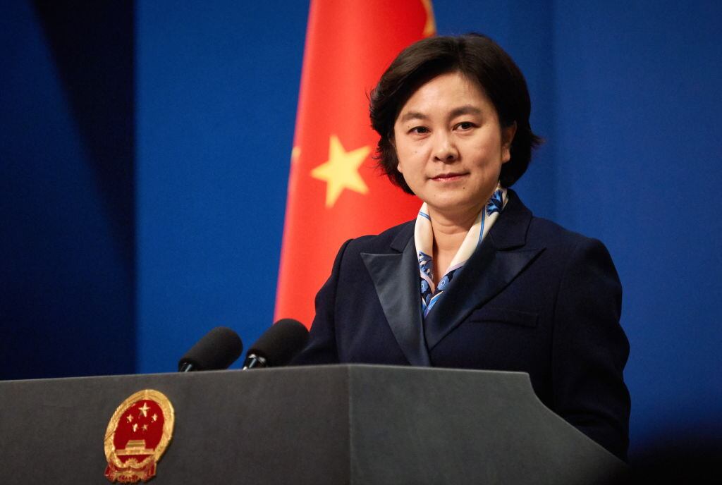 La vocera de la cancillería china Hua Chunying