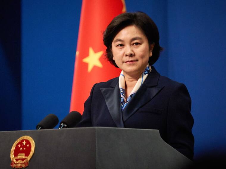 La vocera de la cancillería china Hua Chunying