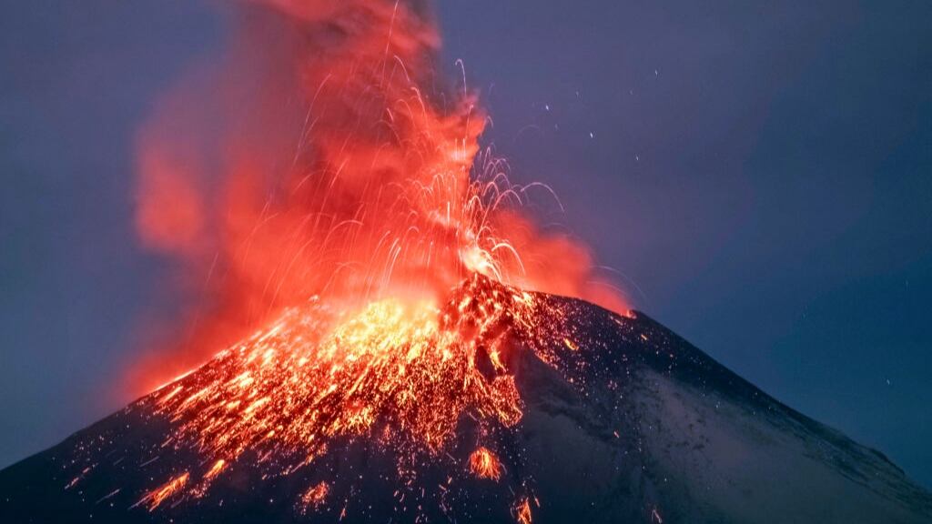 volcán Popocatépetl
