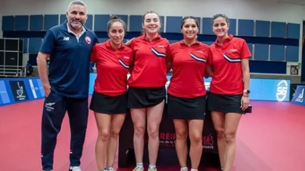 Sudamericano de Tenis de Mesa: Chile logra la medalla de plata por equipos femenino