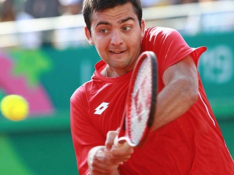 Tomás Barrios debutó con dura derrota ante Suecia por Copa Davis