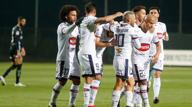 06 de JUNIO del 2021/SANTIAGOGustavo Guerreño convierte el segundo gol para Deportes Melipilla ,durante el partido valido por la Décima fecha del Campeonato Nacional AFP PlanVital 2021, entre Deportes Melipilla vs O´Higgins, disputado en el Estadio Municipal de La Pintana.
FOTO: JORGE DIAZ/AGENCIA UNO