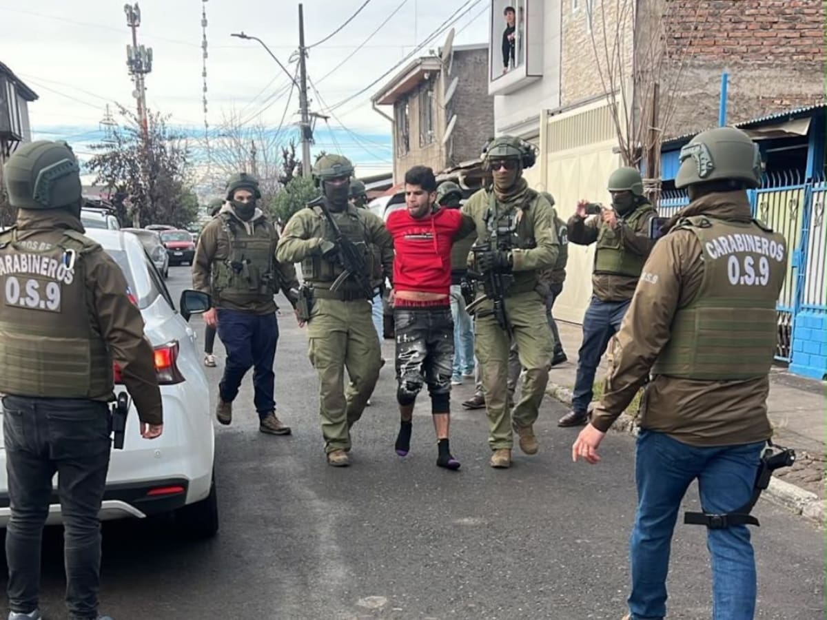 GOPE detiene al “Panda” por ataque armado contra dos carabineros en Lo Espejo