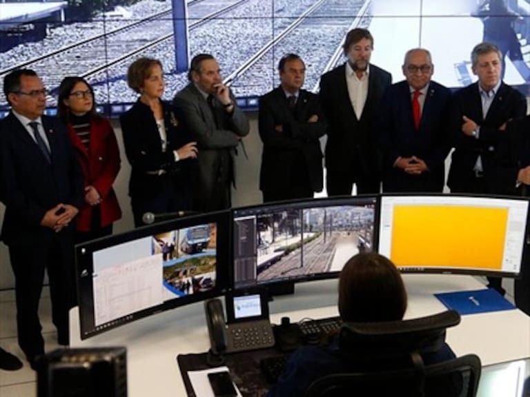 Inauguraron nuevo centro de monitoreo de seguridad en el Metro en Valparaíso