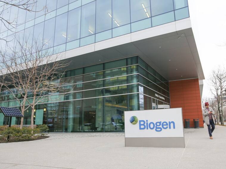 La sede central de la multinacional Biogen en Cambridge, Massachusetts