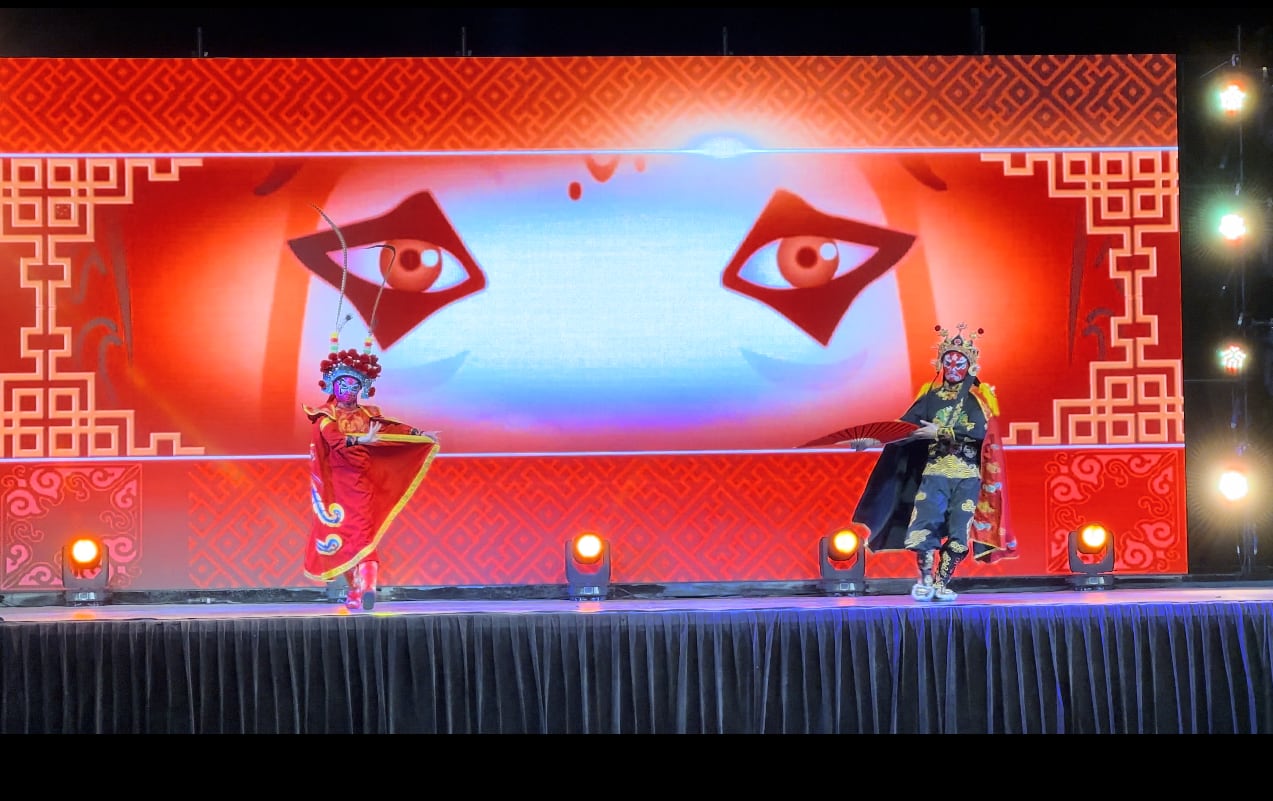Cedida | Show "La Máscara Mágica" en el Festival de Luces Chinas Tianfu
