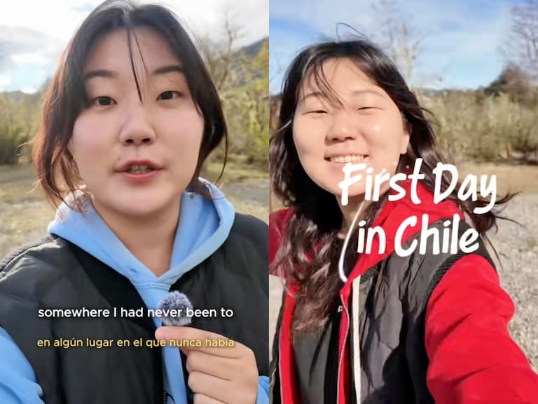 Joven coreana dejó todo atrás para venir a vivir al sur de Chile y reveló por qué: Ya probó los completos y las micheladas