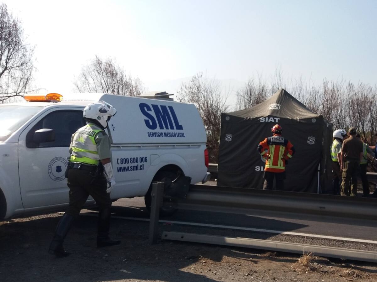 Dos personas murieron en accidente de tránsito registrado en Mulchén