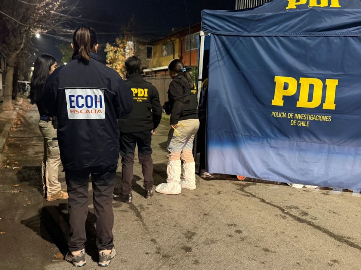 Hombre es asesinado mientras caminaba por la vía pública en La Pintana: fue atacado con un disparo