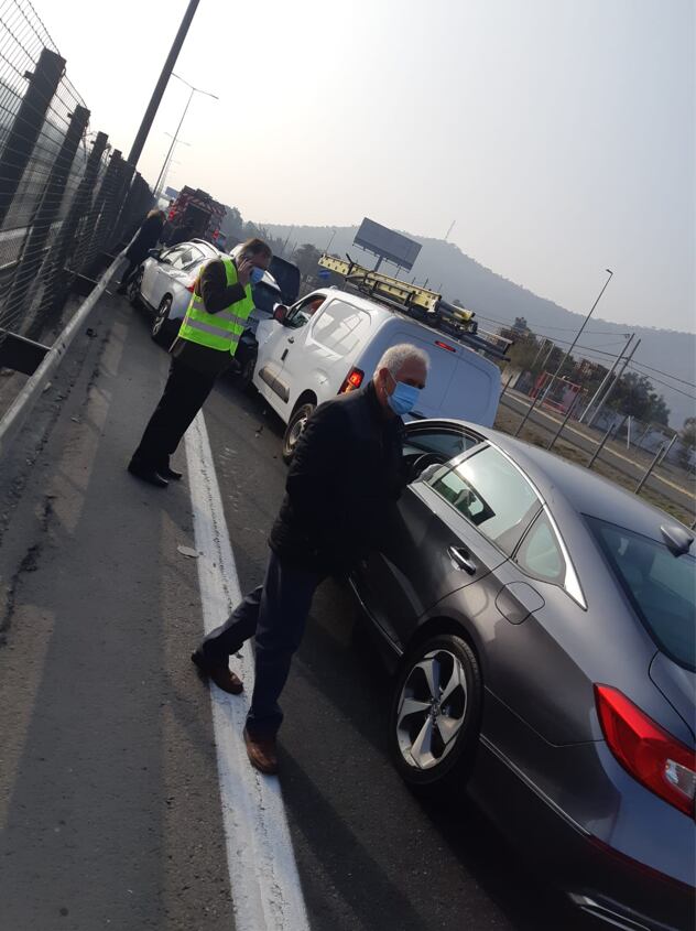 Raúl Celis en accidente de tránsito | ADN