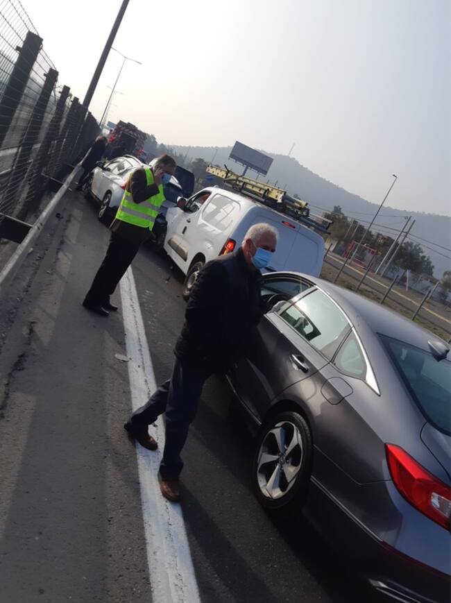 Raúl Celis en accidente de tránsito | ADN