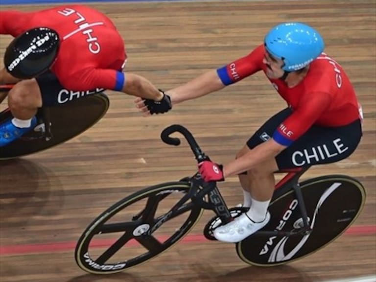 Quinta medalla de oro para Chile en carrera Madison del ciclismo en pista