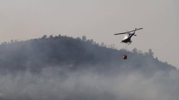 Más de 900 hectáreas consume incendio forestal en Machalí