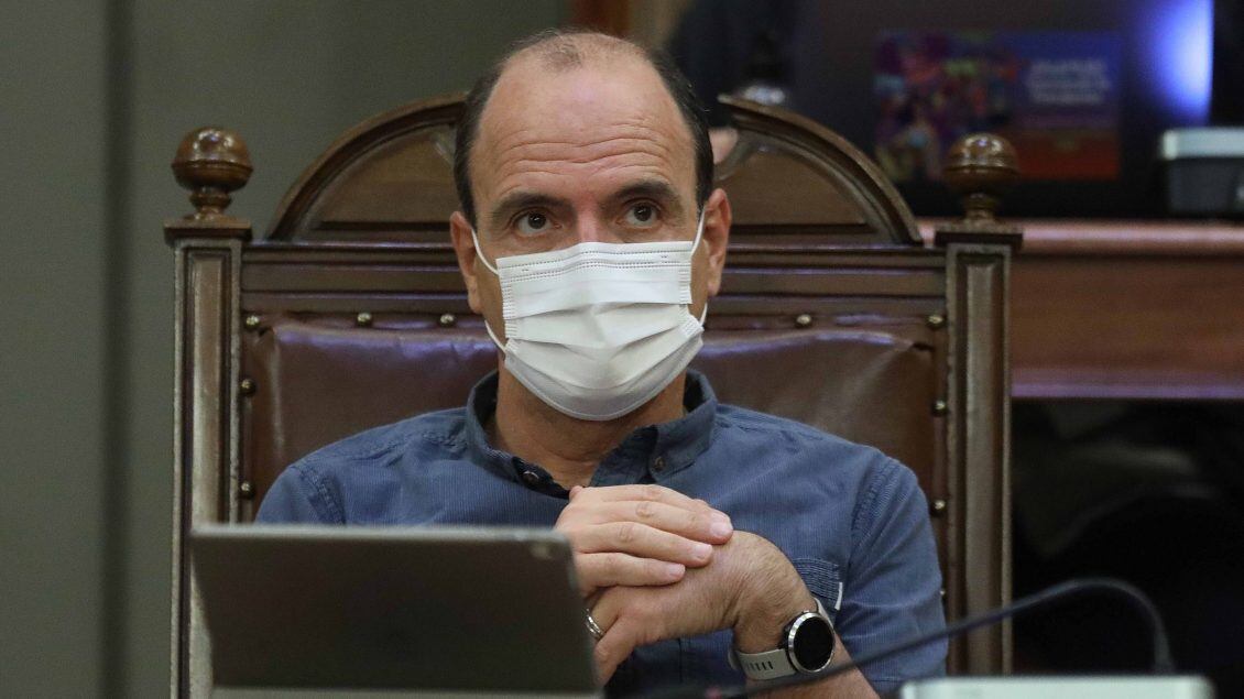 9 de Marzo del 2022/SANTIAGOEl constituyente Cristian Monckeberg, durante la Sesión N°48 Comisión Sistema Político, en el ex Congreso Nacional.
FOTO: SEBASTIAN BELTRAN GAETE/AGENCIAUNO