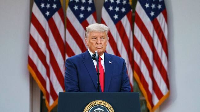 US President Donald Trump delivers an update on "Operation Warp Speed" in the Rose Garden of the White House in Washington, DC on November 13, 2020. (Photo by MANDEL NGAN / AFP) (Photo by MANDEL NGAN/AFP via Getty Images)
