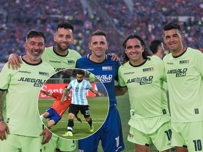 Lavezzi volvió al Estadio Nacional y así recordó la final que perdió ante Chile por la Copa América