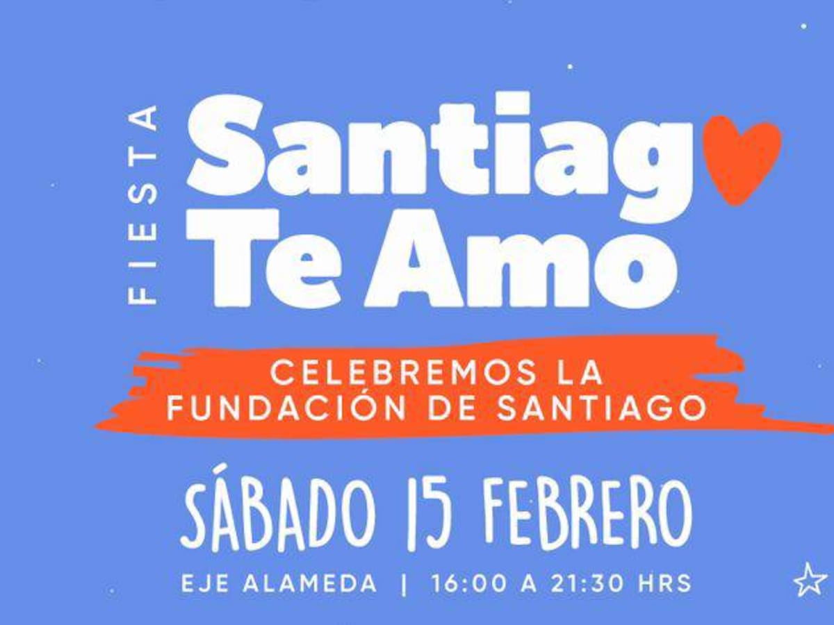 Fiesta Santiago Te Amo: todo lo que tienes que saber de los desvíos y cortes de tránsito en la Alameda