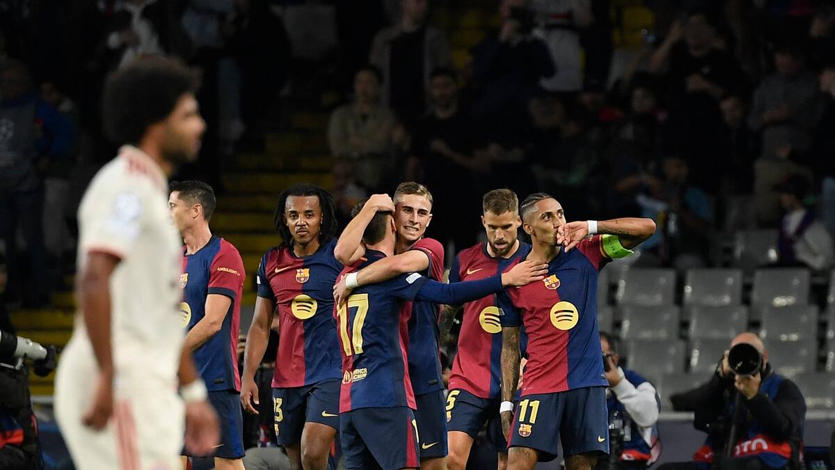 ¡Algarabía catalana! Raphinha armó una verdadera fiesta para la goleada del FC Barcelona ante el Bayern