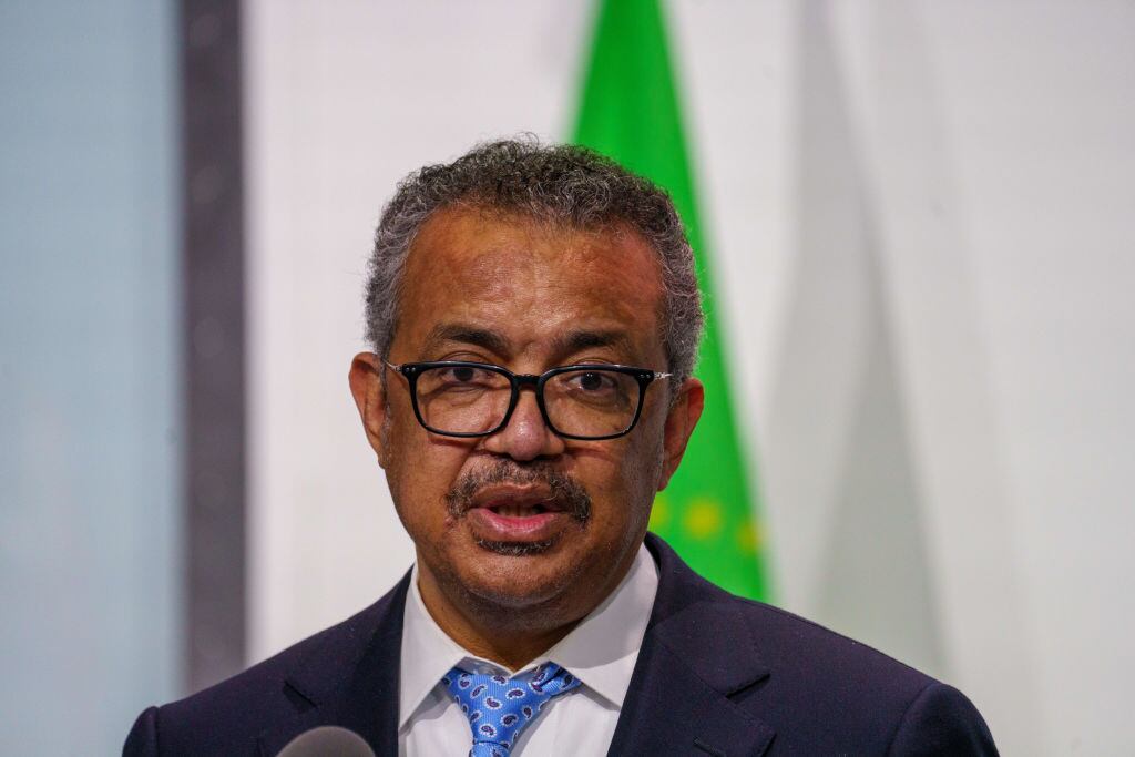 El director general de la OMS, Tedros Adhanom Ghebreyesus