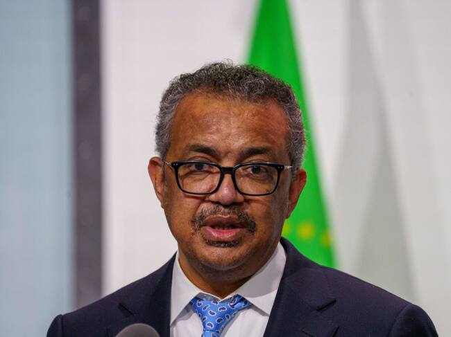 El director general de la OMS, Tedros Adhanom Ghebreyesus