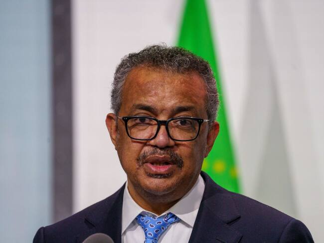 El director general de la OMS, Tedros Adhanom Ghebreyesus