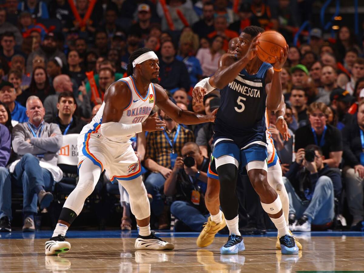 Playoffs NBA: dónde y a qué hora ver el Juego 2 entre los Thunder y los Timberwolves