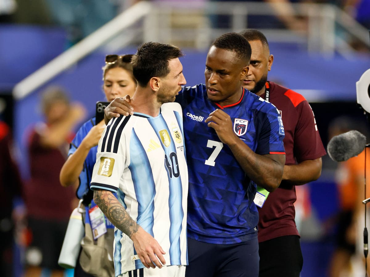 Jugadores de Cabo Verde esperaron a Messi para sacarse fotos y su reacción ya es viral: “En la cancha me cag…”