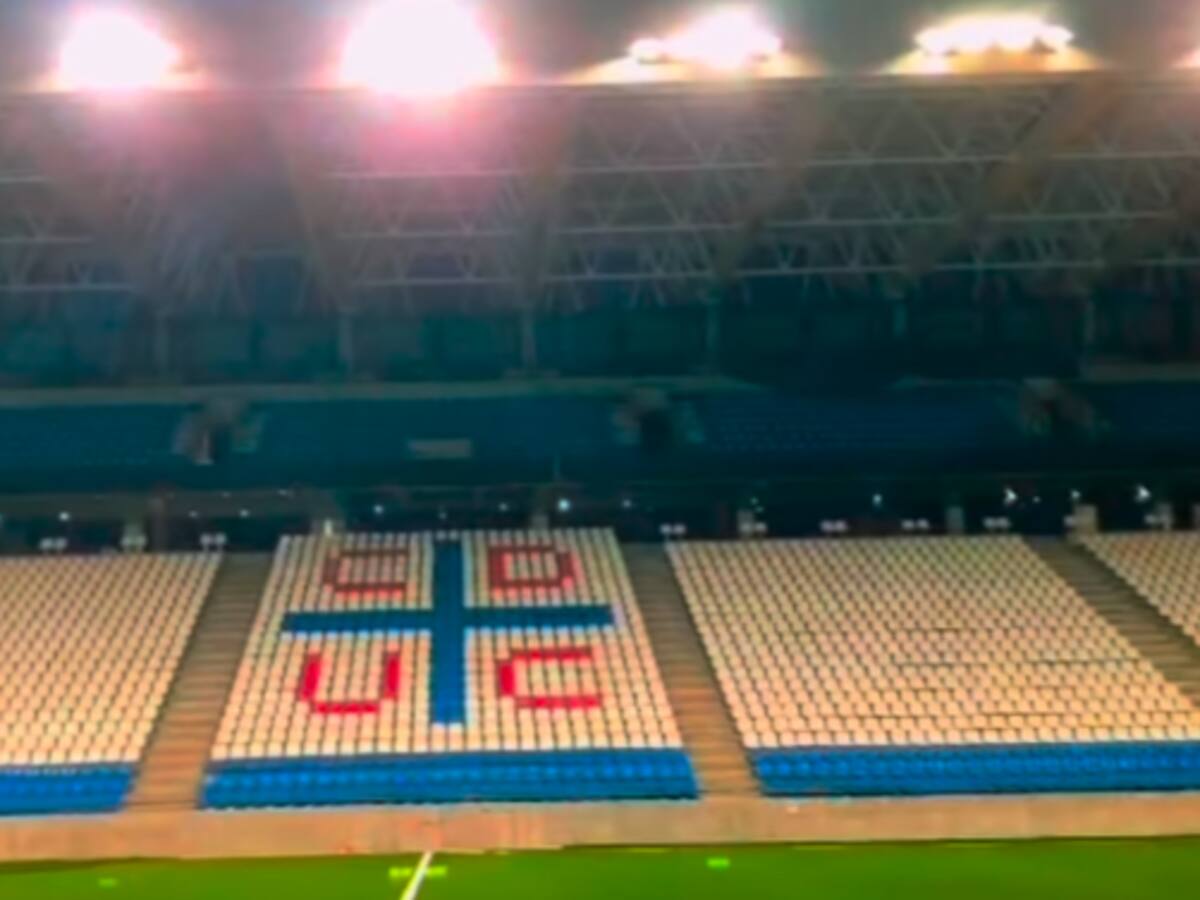 Contando los días para inaugurarlo: Universidad Católica enciende las luces interiores del Claro Arena por primera vez
