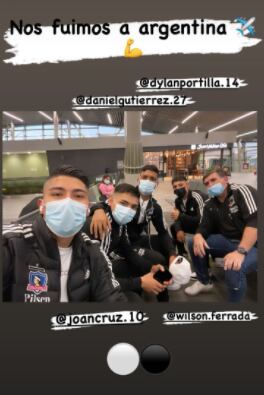 Brayan Cortés y los juveniles viajan a la intertemporada. (Foto: Instagram Brayan Cortés)