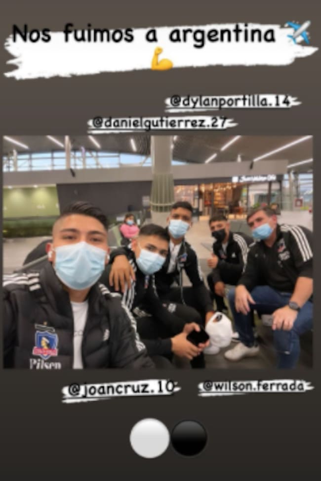 Brayan Cortés y los juveniles viajan a la intertemporada. (Foto: Instagram Brayan Cortés)