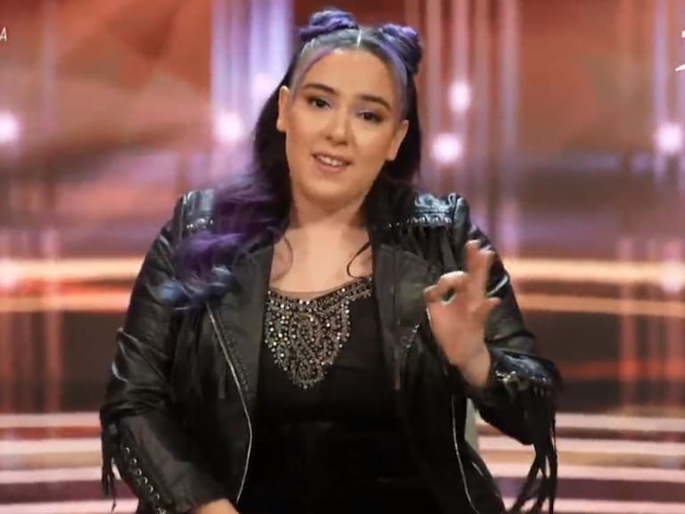 Christell debutó en Aquí se baila | Captura Canal 13