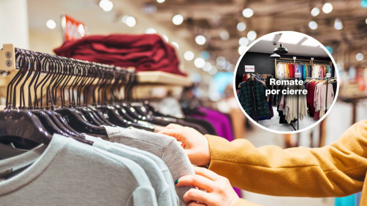 Con ropa desde los $990: tienda chilena anuncia remate final de todos sus productos