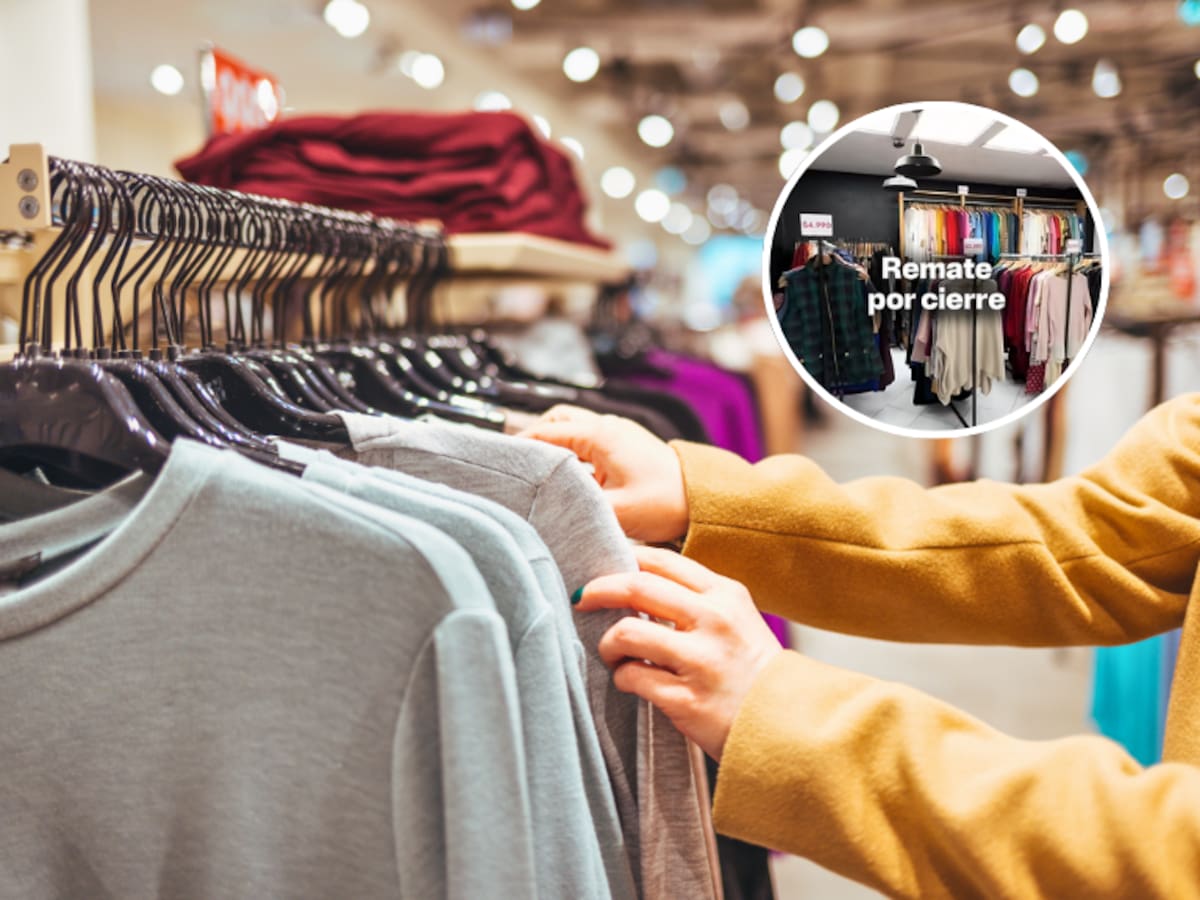 Con ropa desde los $990: tienda chilena anuncia remate final de todos sus productos