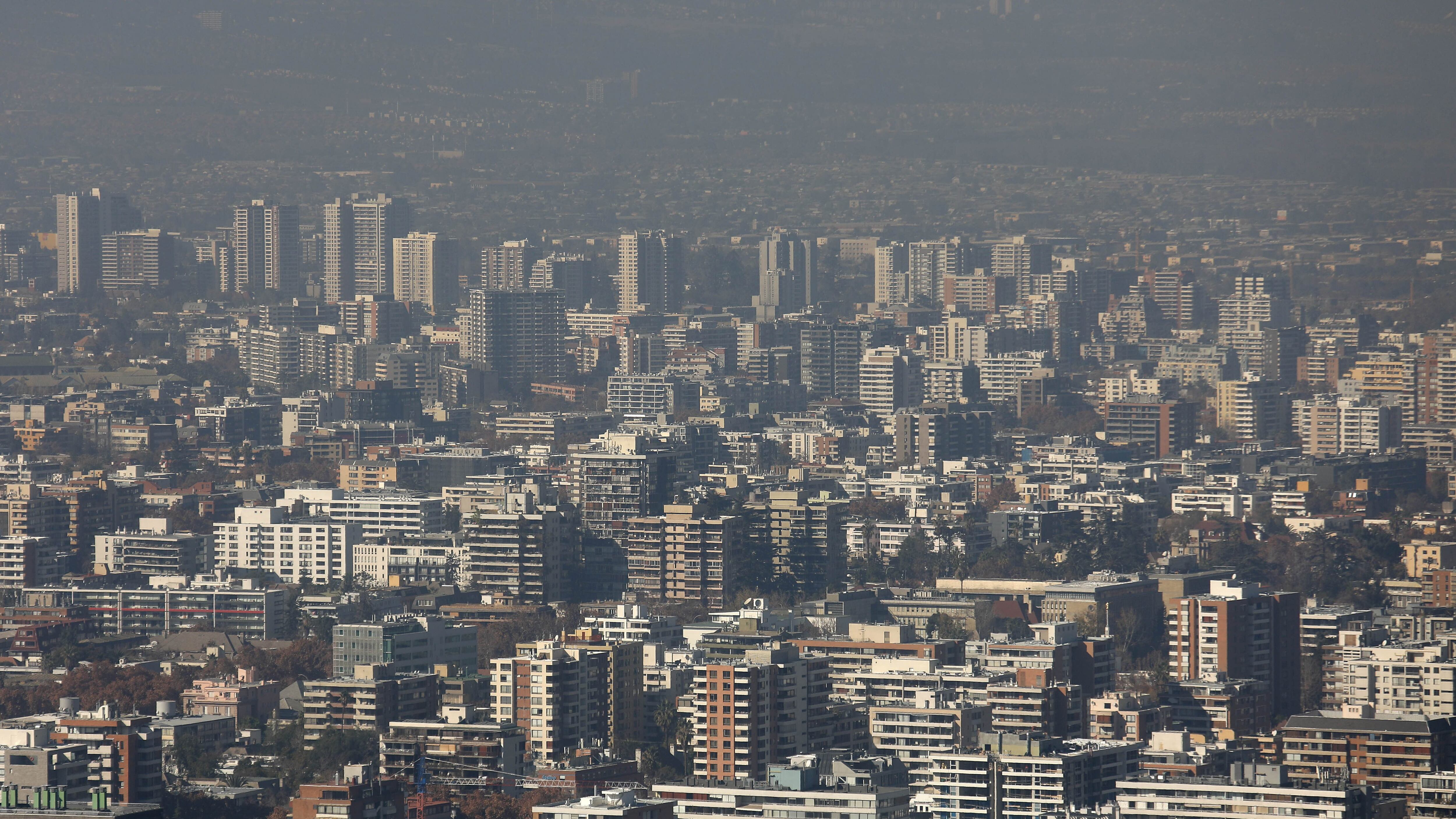 02 de Junio de 2021 / SANTIAGO Vista panoramica de la  Capital de Santiago.
FOTO:CRISTOBAL ESCOBAR/AGENCIAUNO