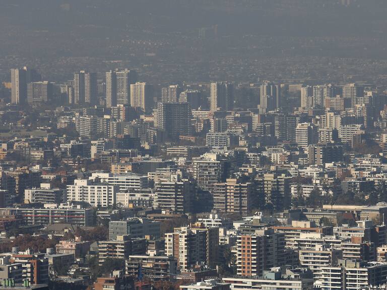 02 de Junio de 2021 / SANTIAGO Vista panoramica de la  Capital de Santiago.
FOTO:CRISTOBAL ESCOBAR/AGENCIAUNO