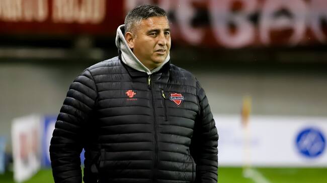 22 de Mayo de 2022/CHILLÁNJaime García, director tecnico de Ñublense, durante el partido válido por la decimocuarta fecha del Campeonato Nacional AFP PlanVital 2022, entre Ñublense y Curicó Unido, disputado en el Estadio Nelson Oyarzún Arenas de Chillán.
FOTO: FELIPE VENEGAS/AGENCIAUNO
