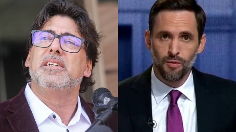 Daniel Jadue y Daniel Matamala