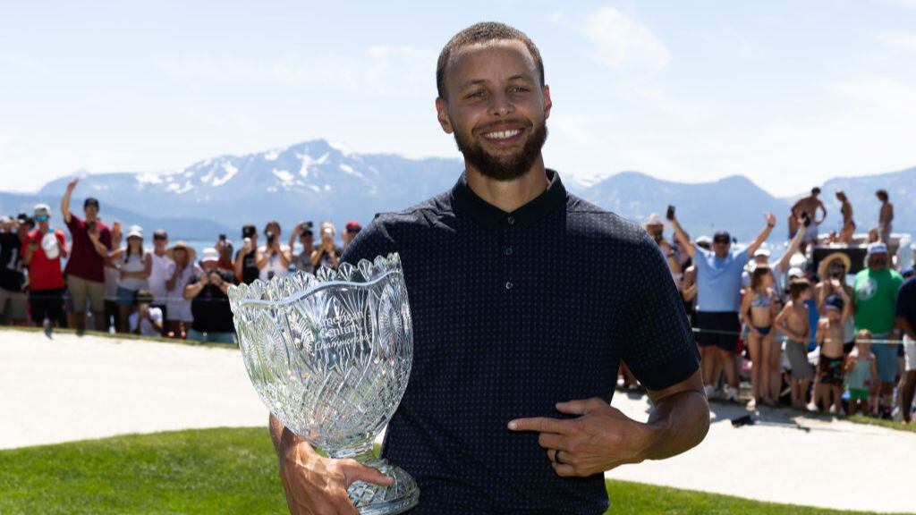 Stephen Curry - campeón golf - jugador nba