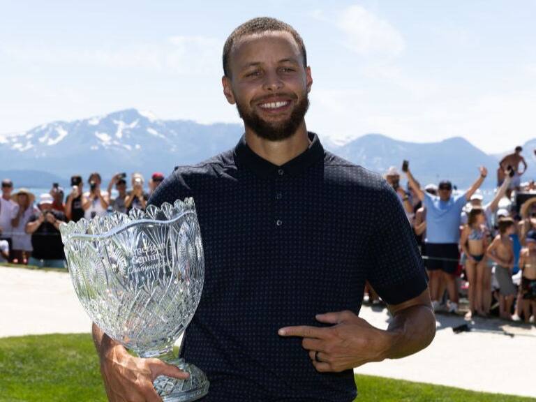 Campeón en la NBA y en el golf: Stephen Curry triunfa en el American Century Celebrity