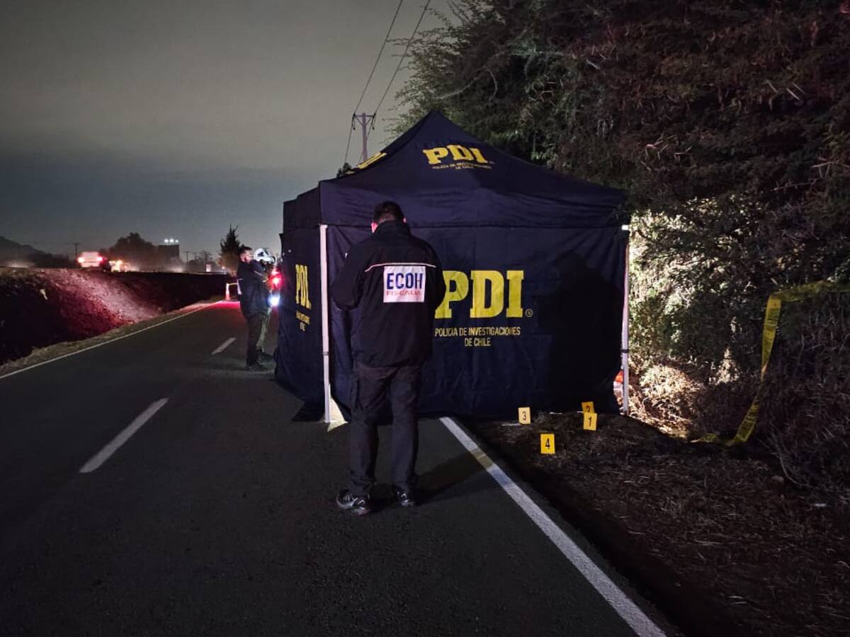 Hombre se encuentra grave tras ser baleado desde un auto en Lampa