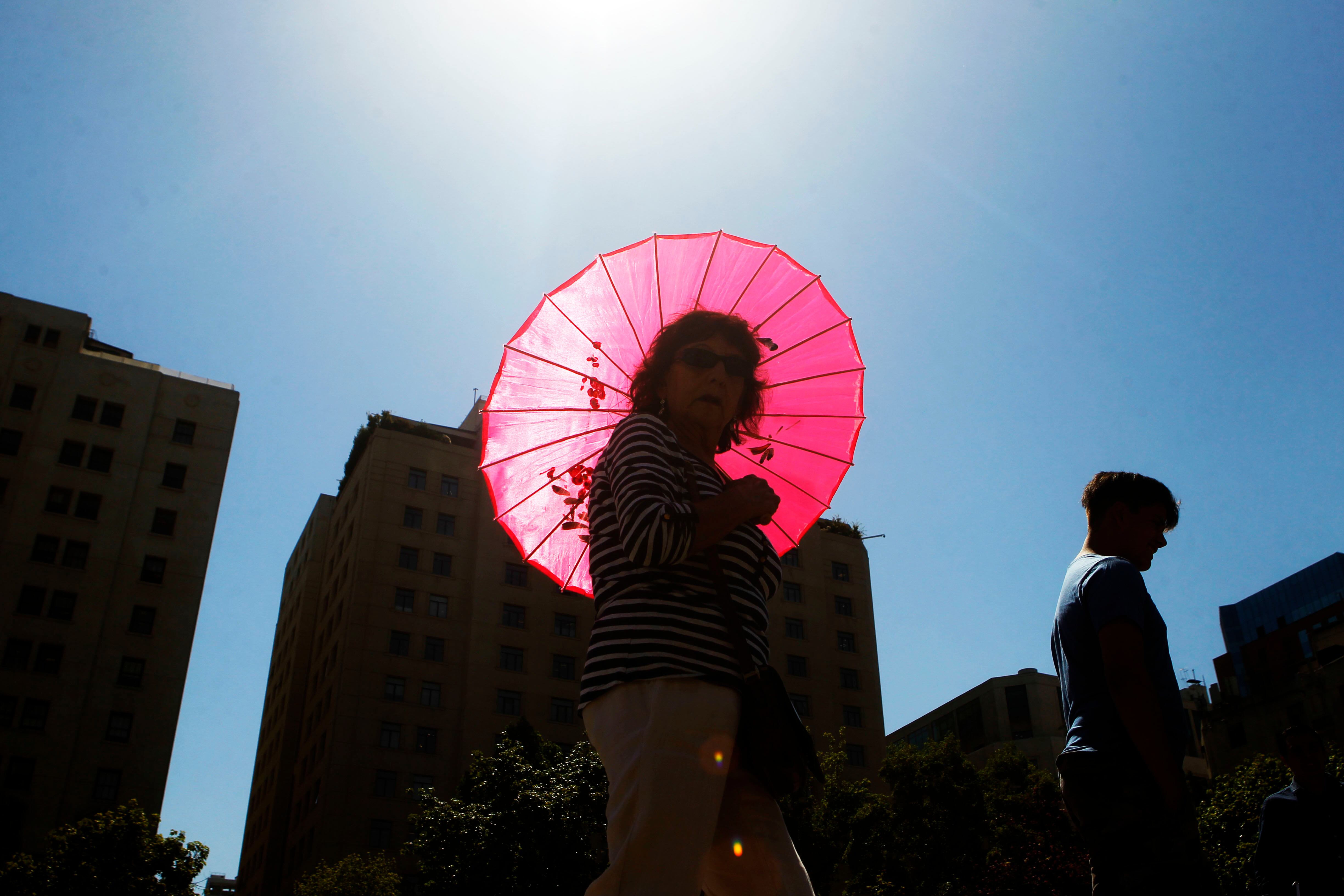 altas temperaturas para la zona centro