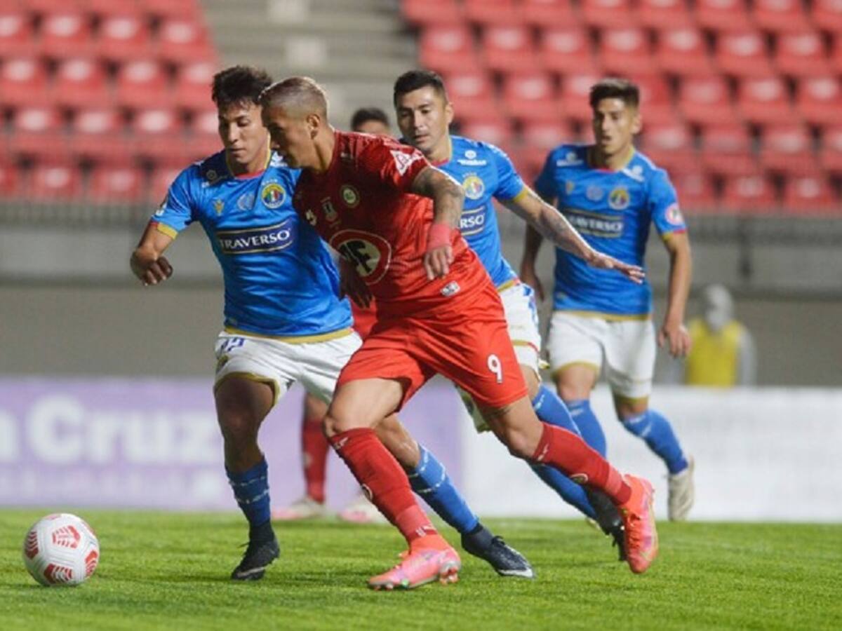 Unión La Calera no logró aguantar la ventaja ante Audax Italiano y terminaron igualando en el Nicolás Chahuán
