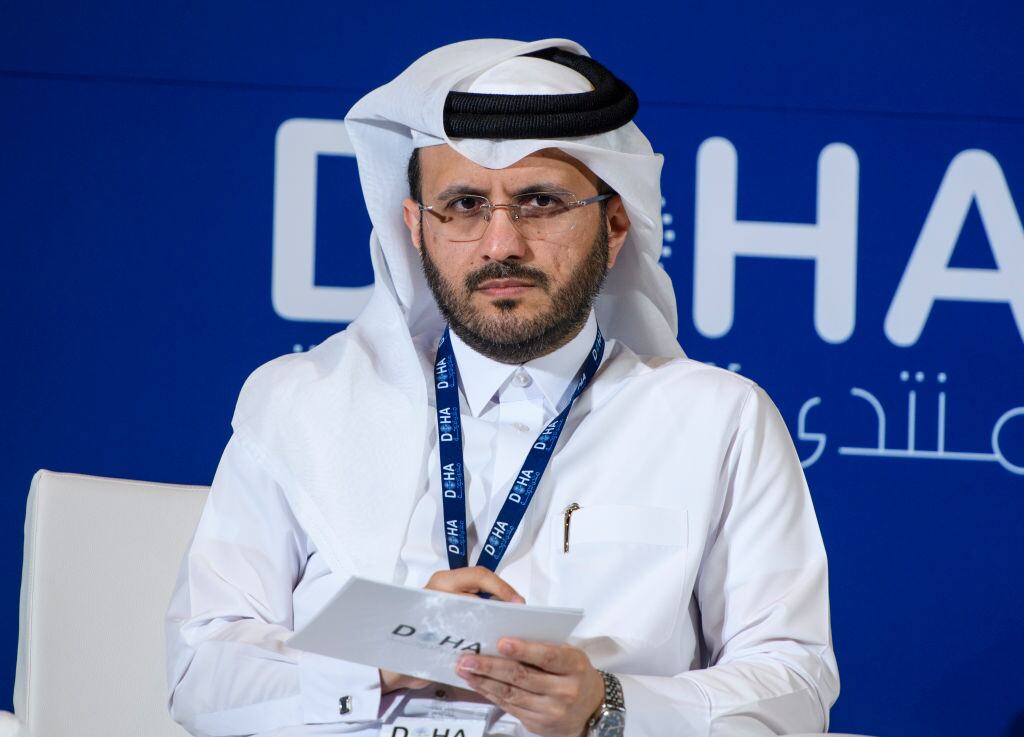 Getty Images | El portavoz del Ministerio de Asuntos Exteriores de Qatar, Majed al Ansari.