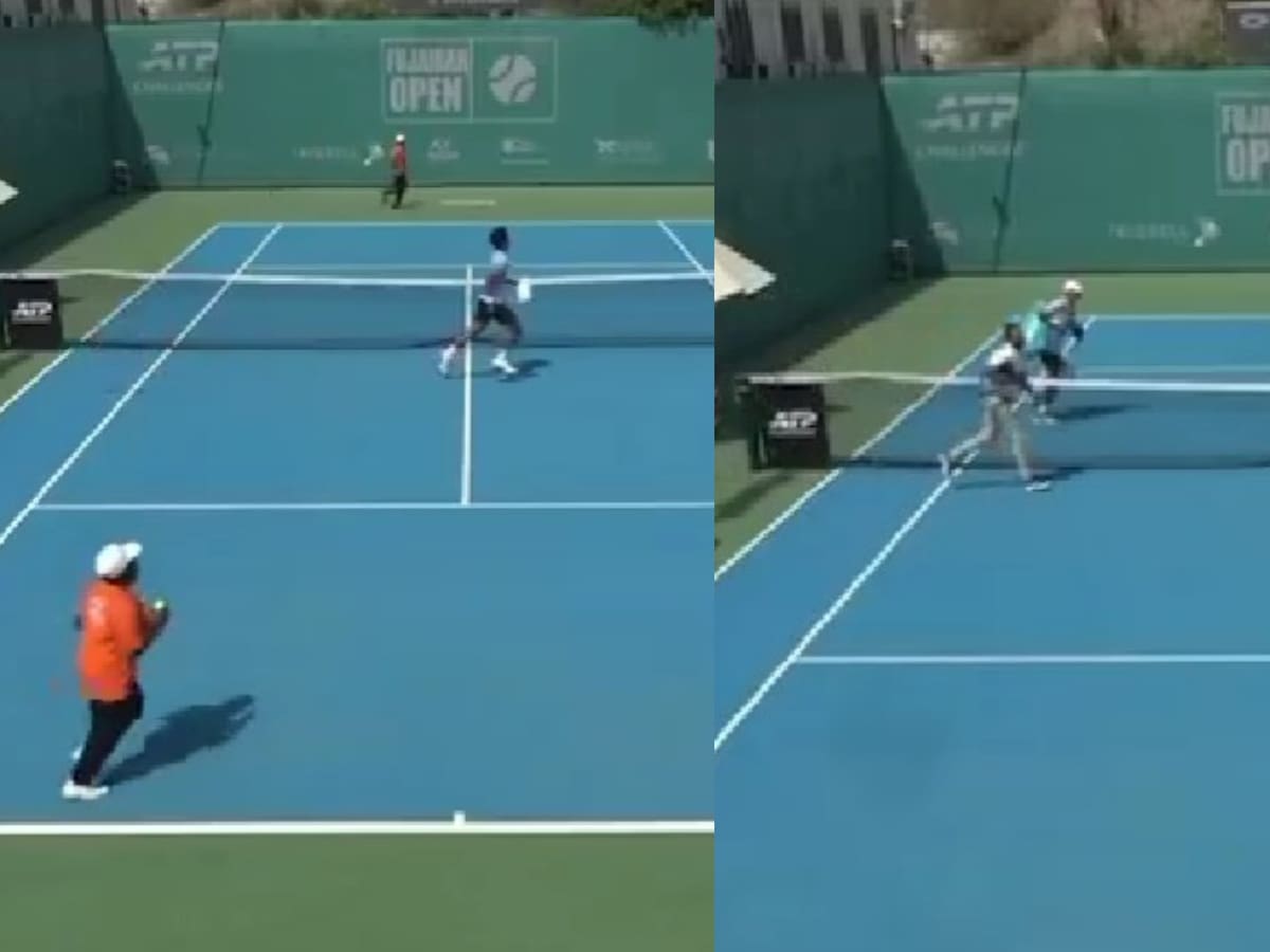 Corrieron tras el estruendo: partido del circuito ATP es interrumpido por explosiones en Emiratos Árabes