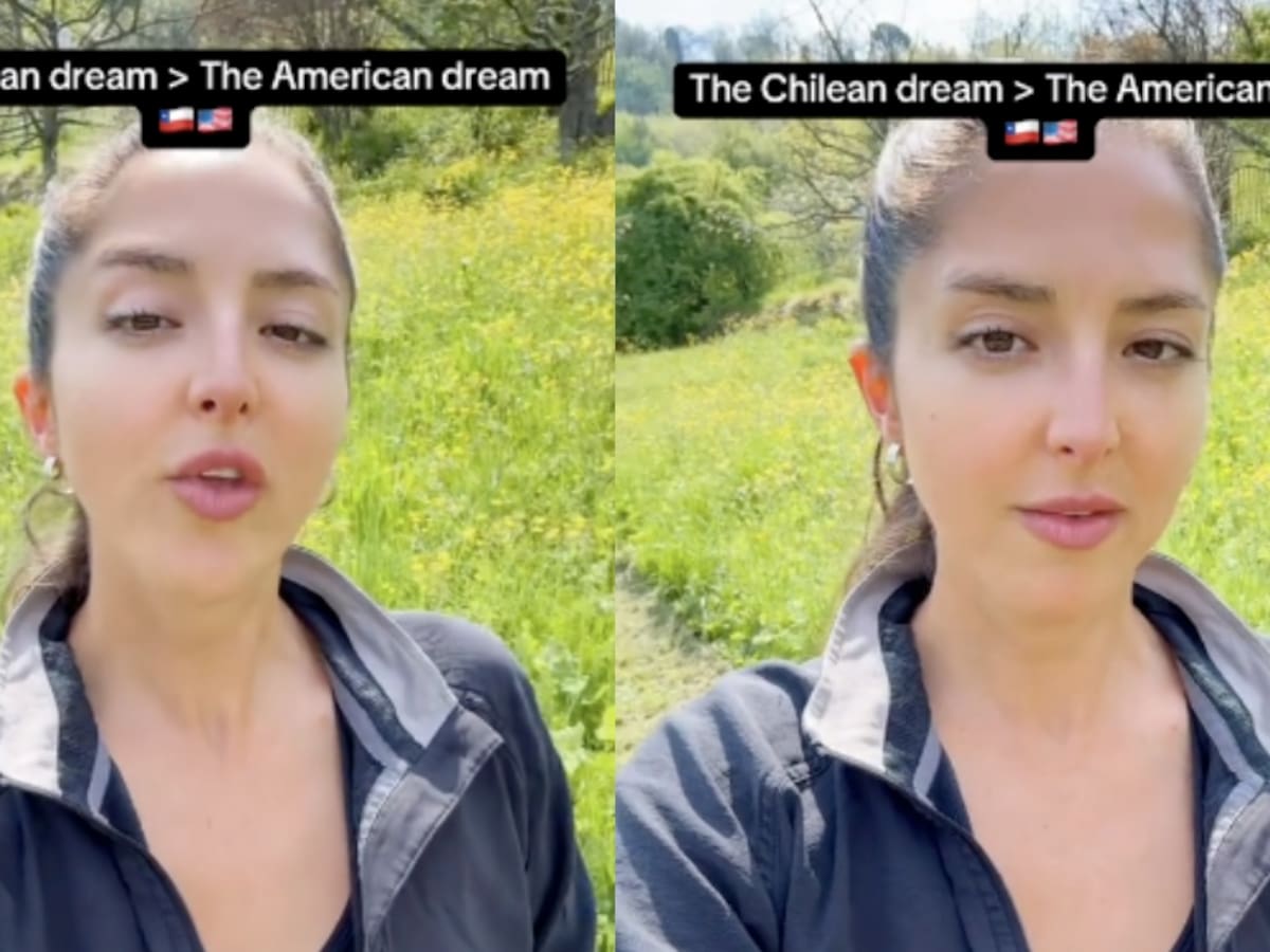 “Se vive mejor en Chile...”: estadounidense se vuelve viral tras convencer a su familia de quedarse y no volver a su país