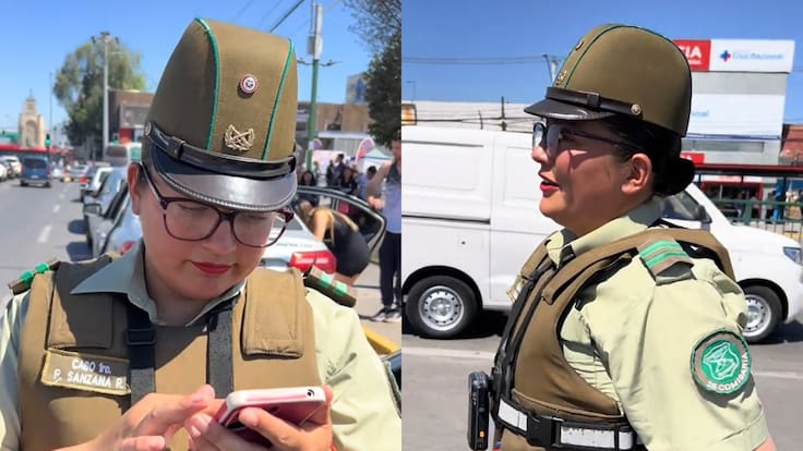 “Bravo por ella”: funan a venezolano que encaró y grabó a carabinera que no le perdonó una infracción