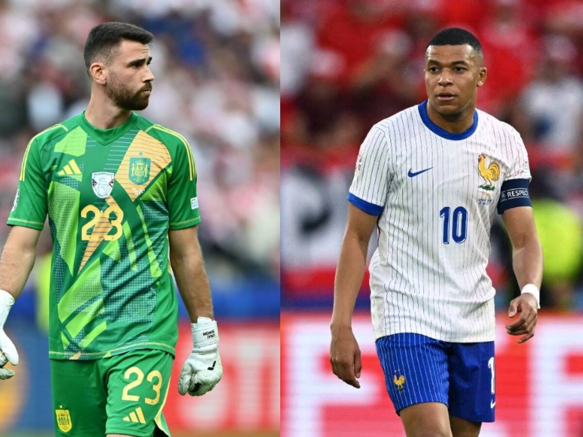 Unai Simón, arquero de España, cuestiona a Kylian Mbappé por hablar de temas políticos en medio de la Eurocopa 2024