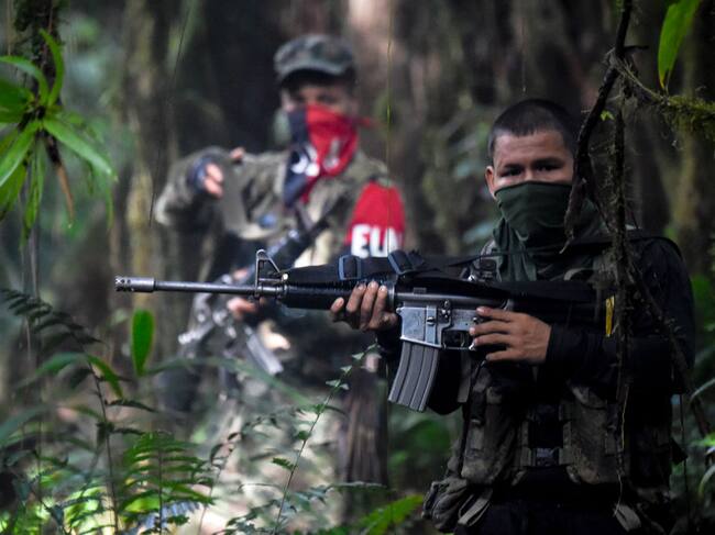 Integrantes del Ejército de Liberación Nacional de Colombia