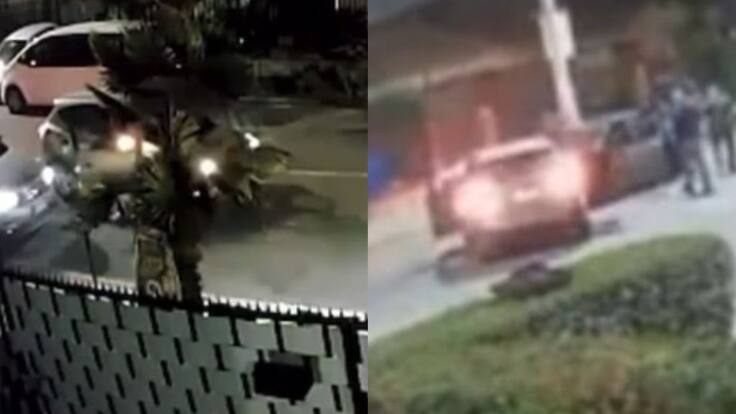 “¡Auxilio!“: Cámaras captan a delincuentes realizando violentos portonazos en Puente Alto