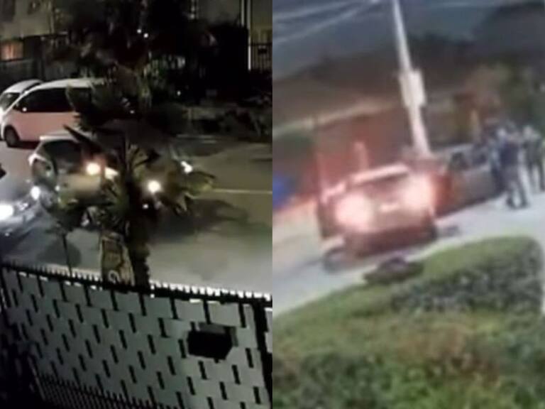 “¡Auxilio!“: Cámaras captan a delincuentes realizando violentos portonazos en Puente Alto
